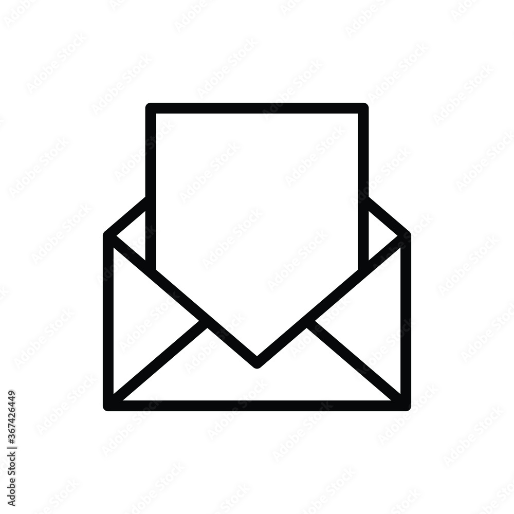 Mail, Envelope, Blank Icon Logo Vector Isolated. Email and Business Icon Set. Editable Stroke and Pixel Perfect. Mail, Envelope, Blank Icon Logo Vector Isolated. Email and Business Icon Set. Editable Stroke and Pixel Perfect.
