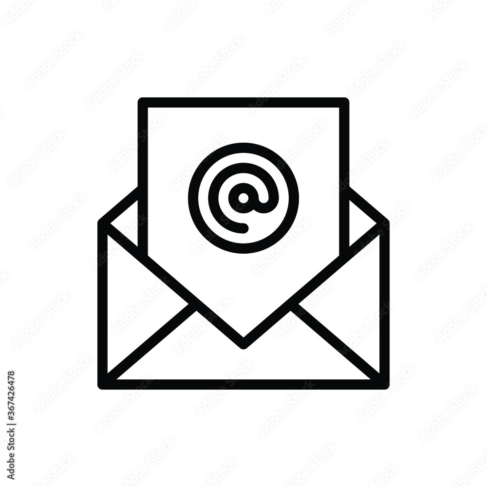Mail, Envelope Icon Logo Vector Isolated. Email and Business Icon Set. Editable Stroke and Pixel Perfect. Mail, Envelope Icon Logo Vector Isolated. Email and Business Icon Set. Editable Stroke and Pixel Perfect.