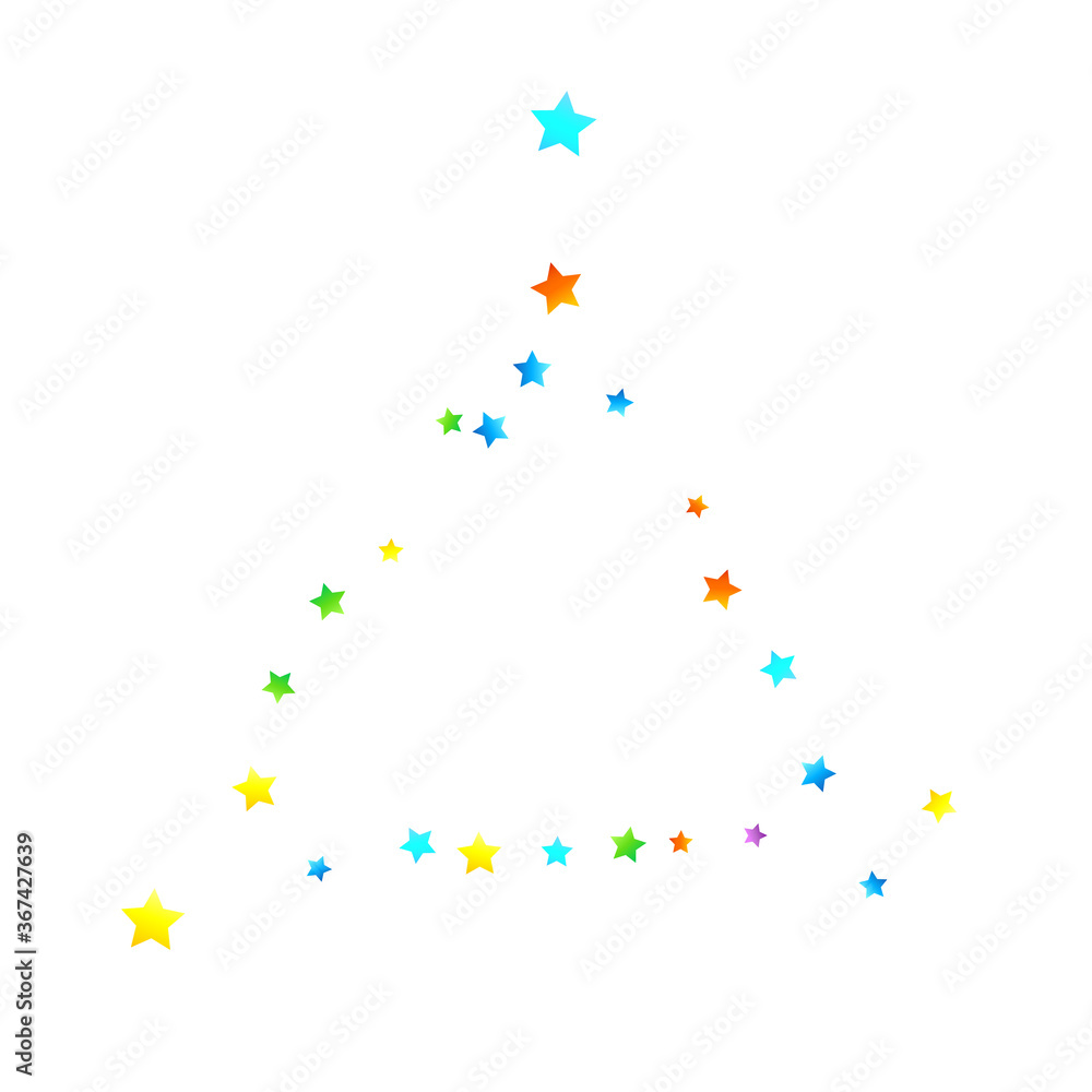 Rainbow Festive Confetti. Carnival Star Falling. Rainbow Festive Confetti. Carnival Star Falling.