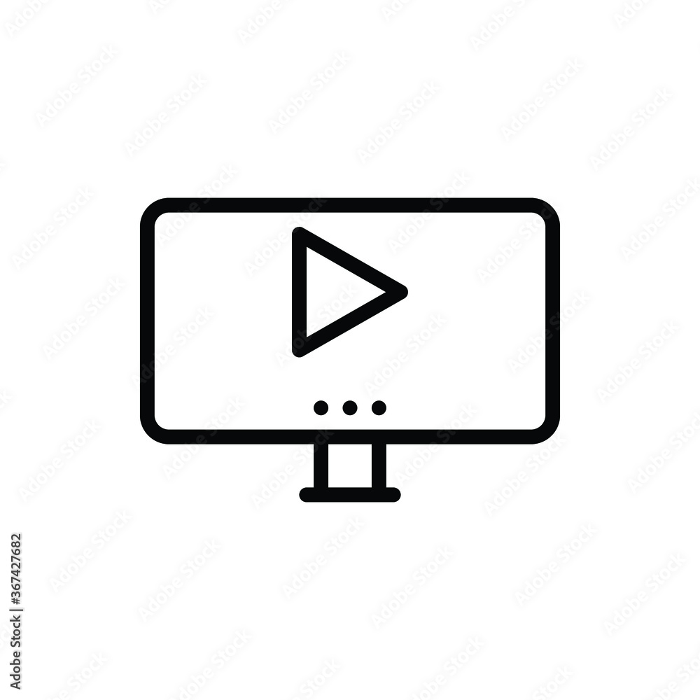Monitor, Television, Screen Icon . Hotel Service Icon Set. Editable Stroke and Pixel Perfect. Monitor, Television, Screen Icon . Hotel Service Icon Set. Editable Stroke and Pixel Perfect.