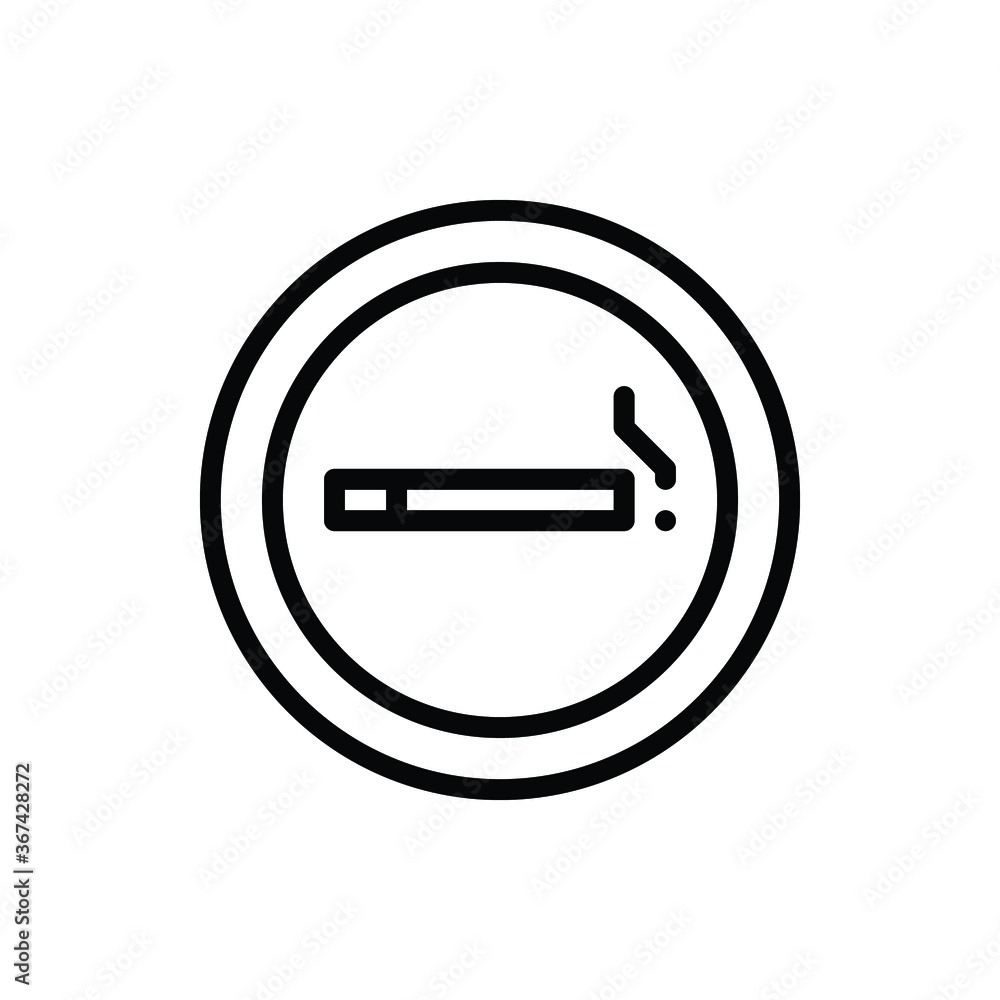 Smoking Room Icon . Hotel Service Icon Set. Editable Stroke and Pixel Perfect. Smoking Room Icon . Hotel Service Icon Set. Editable Stroke and Pixel Perfect.