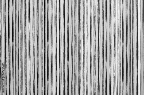 Black and white curtain background.