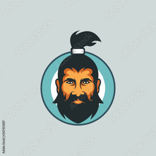 gents salon logo