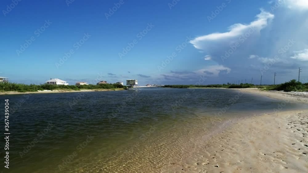 A vacant beachhouse stands along the Matanzas River in Saint Augustine, Florida. A vacant beachhouse stands along the Matanzas River in Saint Augustine, Florida.