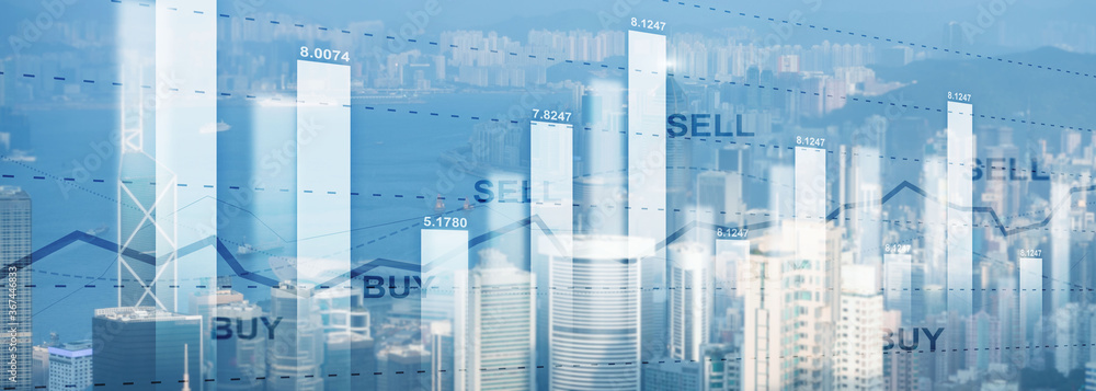 Trading Finance stock market graph chart diagram business forex exchange concept website header. Trading Finance stock market graph chart diagram business forex exchange concept website header.