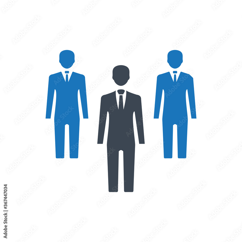 Business leadership icon ( vector illustration ) Business leadership icon ( vector illustration )