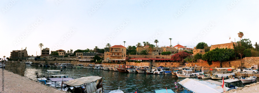 Obraz premium Byblos harbor, Lebanon