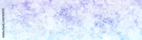 Blue purple and white background painting with cloudy distressed texture and marbled grunge, soft marbled white and gradient blue purple colors
