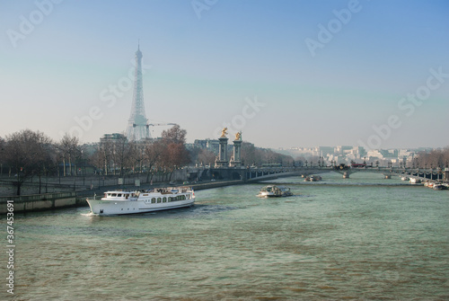 View over River Seine, Paris