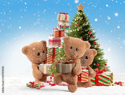 sweet and cute. teddy bear ...