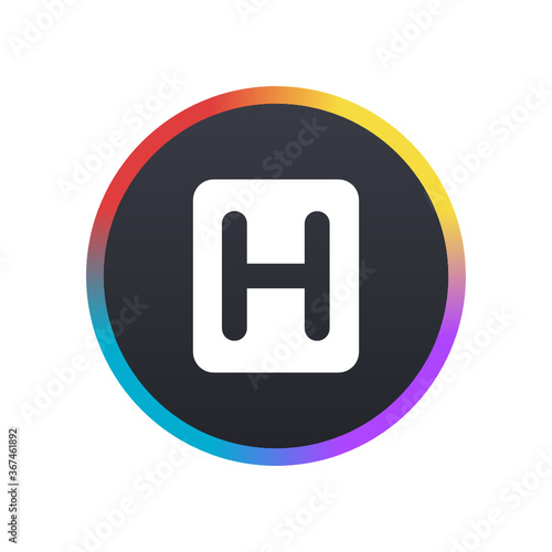 Hospital Sign -  Push Button