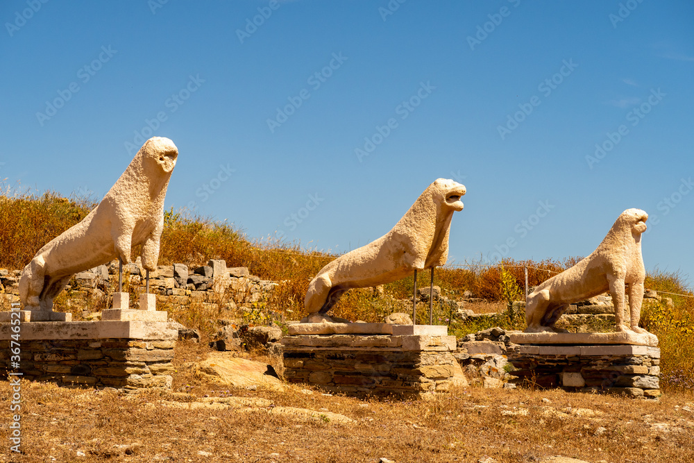 Archaic Marble Lions On The Sacred Island Of Delos – BXEQRA