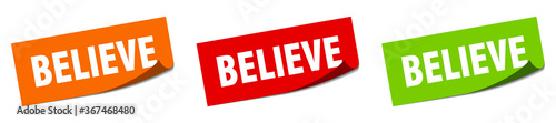believe grunge vintage retro band. believe ribbon