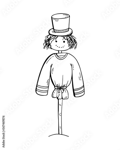 vector illustration of a chef
