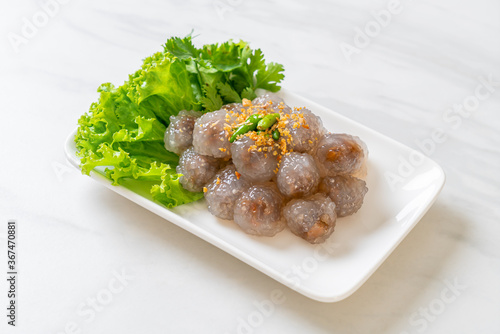 Steamed Tapioca Dumplings with Pork photo