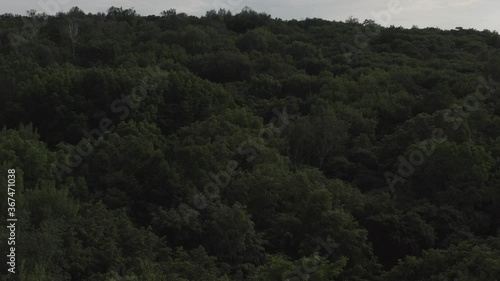 Aerial view - Khingan Nature Reserve, Russia photo