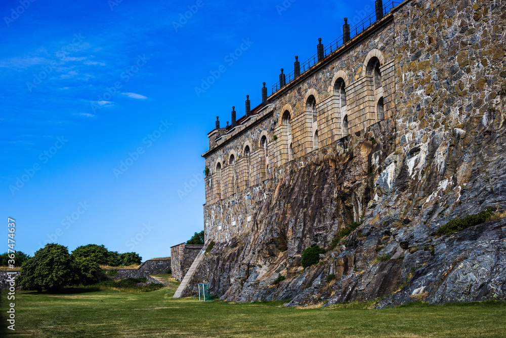 The famous Carlstens fortress, Marstrand island, Sweden