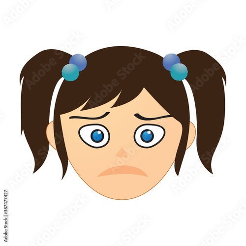 girl feeling upset