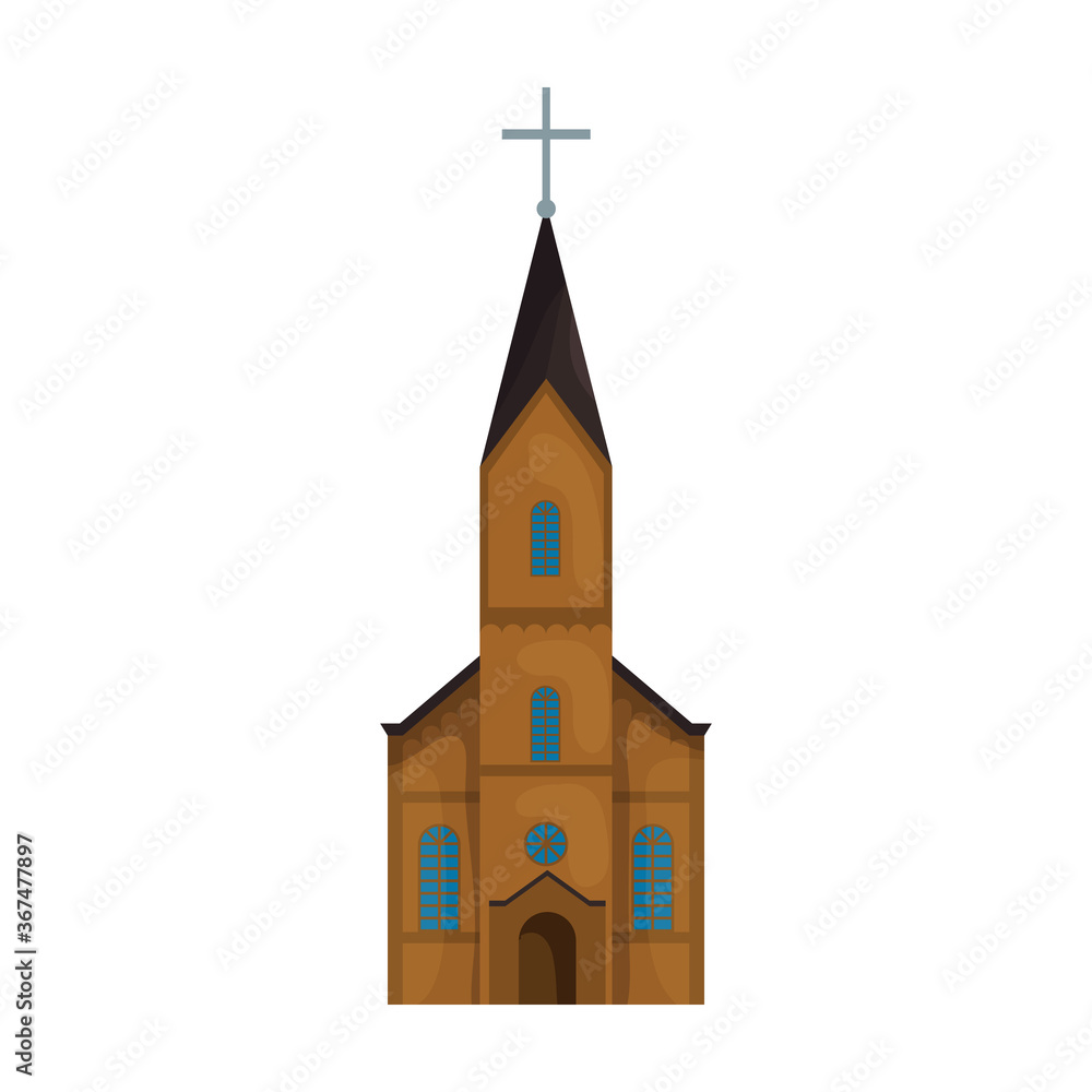 Church vector icon.Cartoon vector icon isolated on white background church. Church vector icon.Cartoon vector icon isolated on white background church.