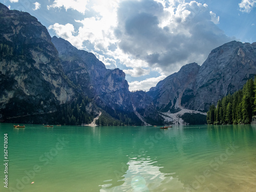 Pragser Wildsee in the Dolomites, South Tyrol © mindscapephotos