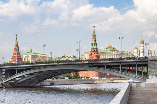 View of the Moscow Kremlin, Russia