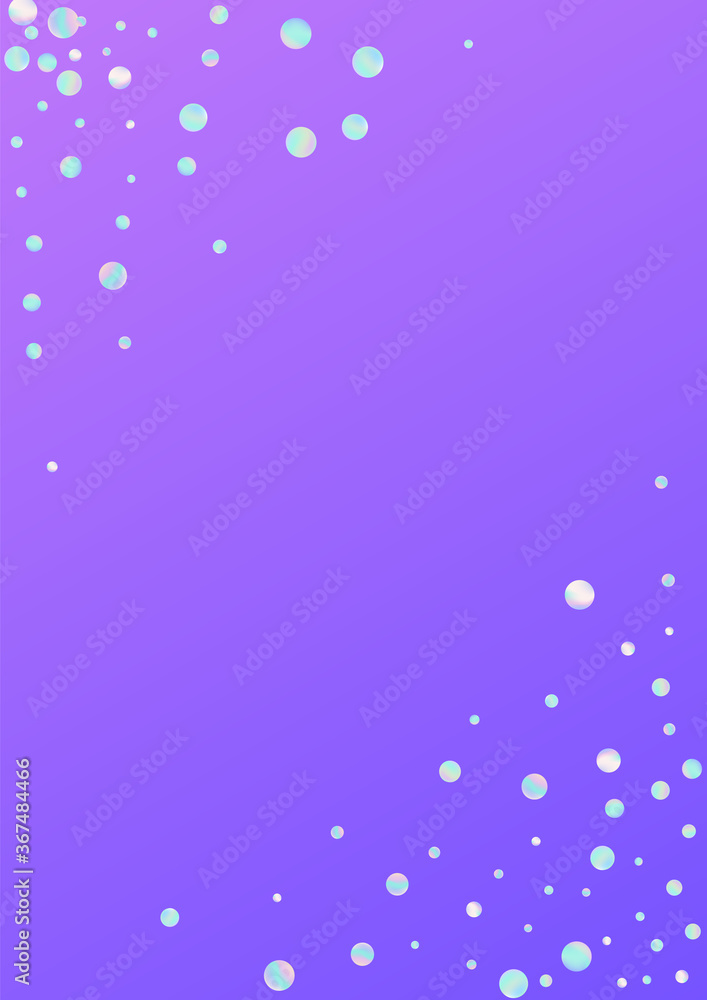 Hologram Circle Fun Blue Background. Magic Hologram Circle Fun Blue Background. Magic