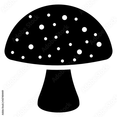 
A design of mushroom vector, fleshy cultivation in editable filled vector
