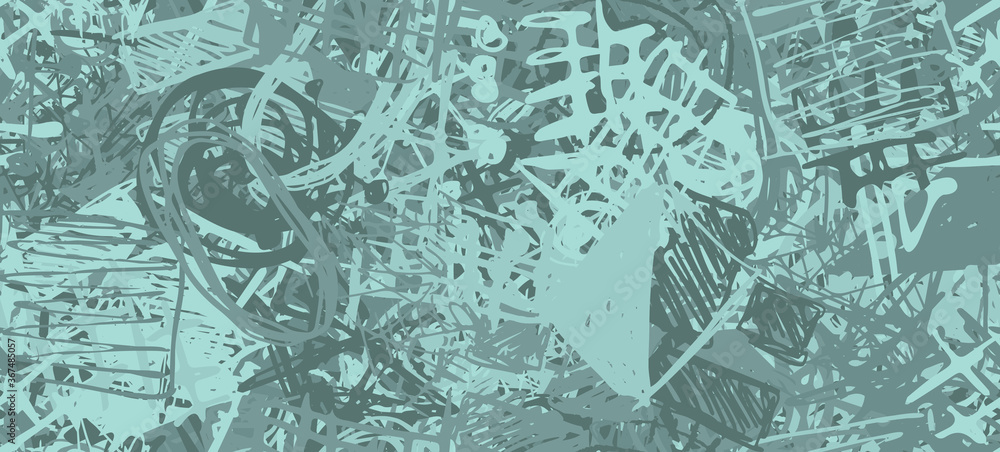 Obraz premium Sketch draw backdrop material. Abstract geometric pattern