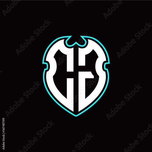C J Initial logo design with a shield shape Free Download C J Initial logo design with a shield shape - GFXLoad