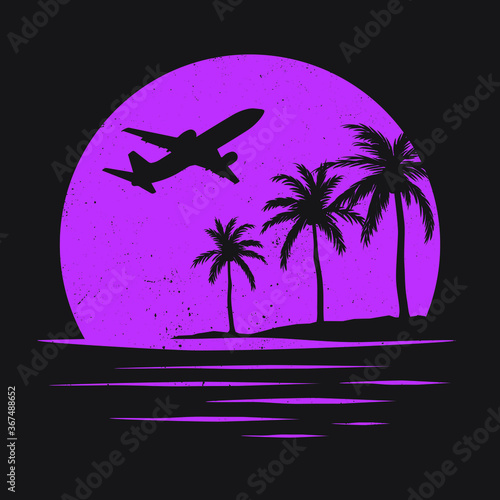 Los Angeles Vector Print Graphic