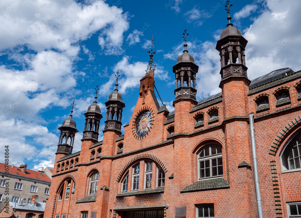 Market hall Hala Targowa in Gdansk Market hall Hala Targowa in Gdansk