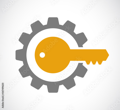 gear with key