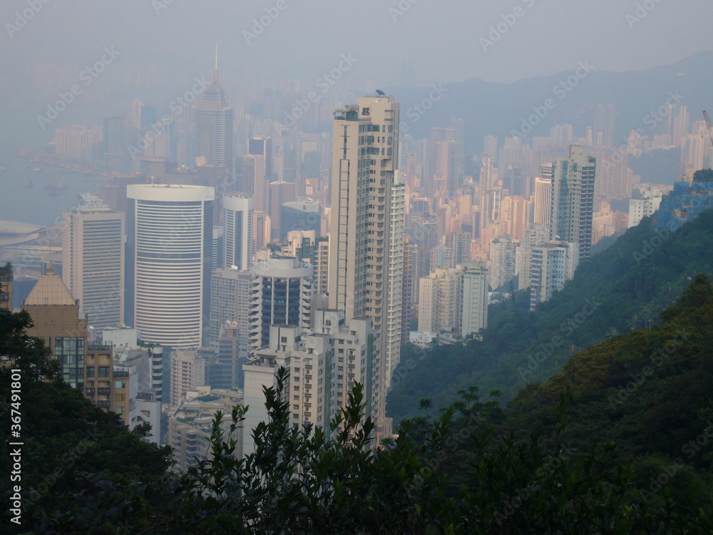 Naklejka premium Stadt in Asien