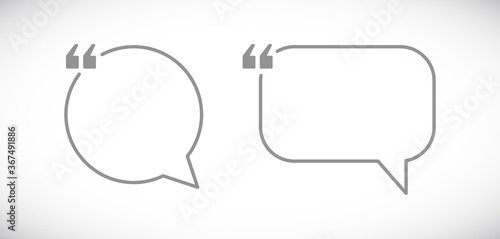 qoute round icon