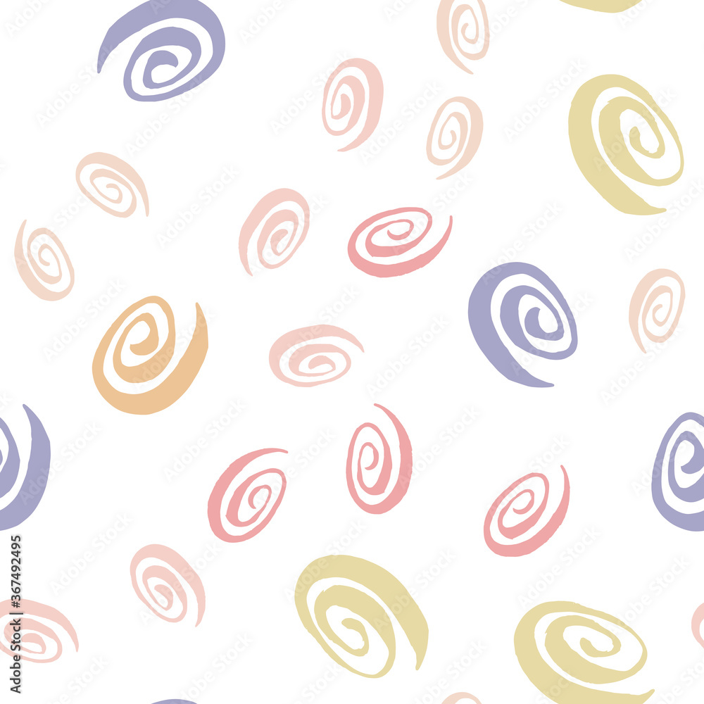 Abstract seamless pattern with Brush Strokes geometric elements. Beautiful modern texture with chaotic painted shapes. Multicolored background for your design. Abstract seamless pattern with Brush Strokes geometric elements. Beautiful modern texture with chaotic painted shapes. Multicolored background for your design.