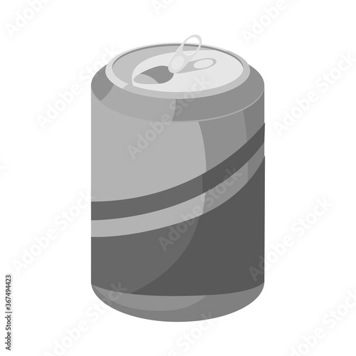 Vector design of bottle and soda symbol. Set of bottle and tipple vector icon for stock.