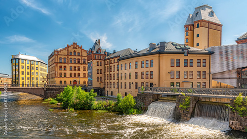 Norrkoping Motala Strom Waterfall