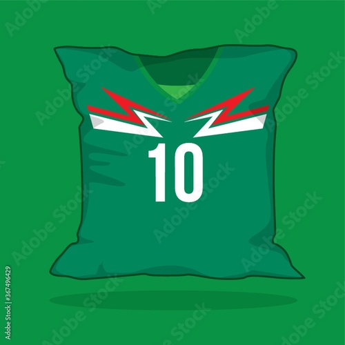mexico soccer team pillow