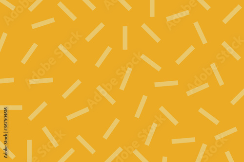 Yellow and orange scattered rectangle pattern