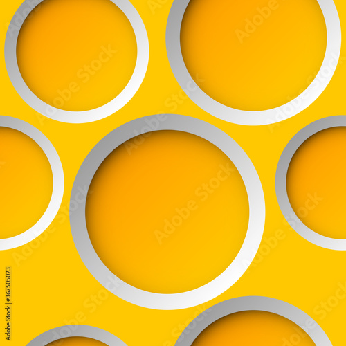 Seamless round pattern. Circle textured background from asia & east. Interlocking round shapes. Interweaving hexagonal form. Interlacement grid. Endless network. Infinite tracery template circle photo