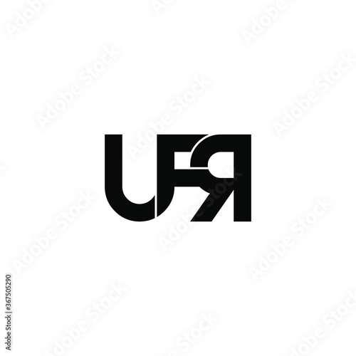 Free Download ufr letter original monogram logo design - GFXLoad