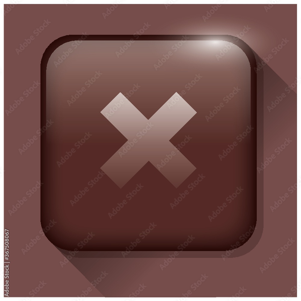 Obraz premium multiplication button