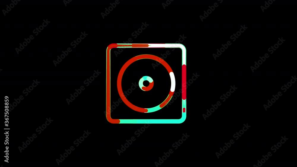 Circles gather in symbol album. After it crumbles in a line and moves to the camera. Alpha channel black Circles gather in symbol album. After it crumbles in a line and moves to the camera. Alpha channel black