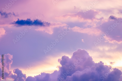 Sunset / sunrise with dramatic cloudscape, vivd colors © Mark Castiglia