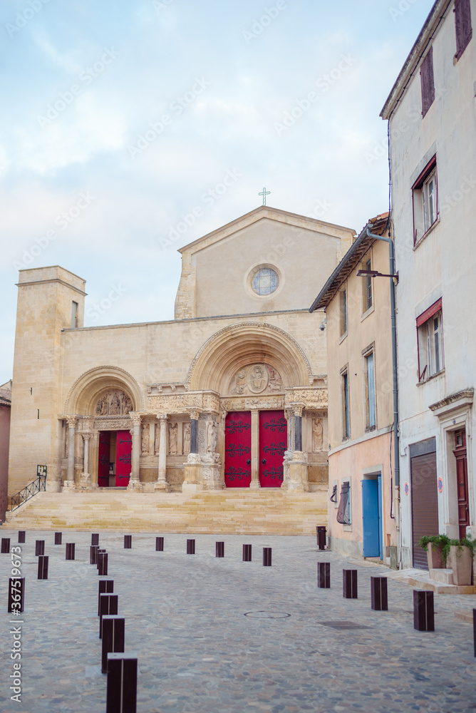 The Abbey of Saint-Gilles, monastery in Saint-Gilles, southern France