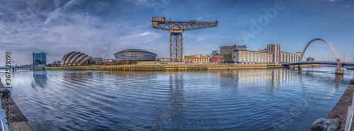 Clydeside Panorama, Glasgow, Scotland