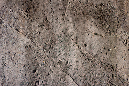Old dirty gray concrete wall