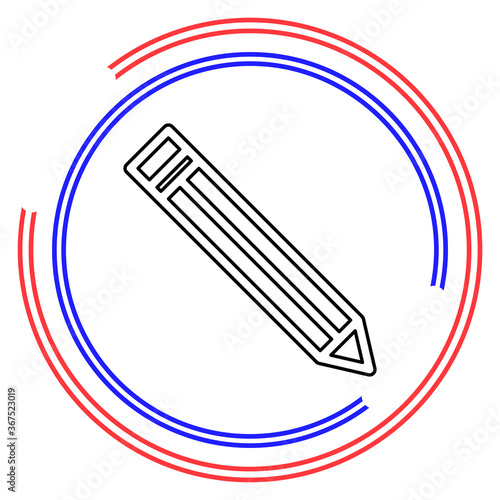 Pencil sign icon - Edit site content