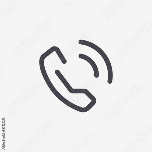 Phone icon. Talking symbol modern, simple, vector, icon for website design, mobile app, ui. Vector Illustration