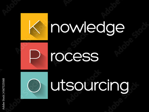 KPO - Knowledge Process Outsourcing acronym
